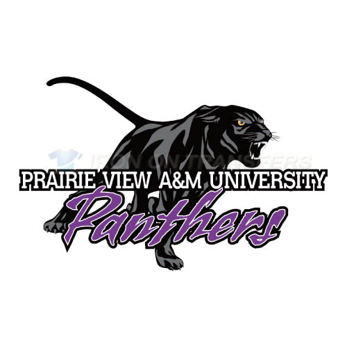 Prairie View A M Panthers Logo T-shirts Iron On Transfers N5918 - Click Image to Close